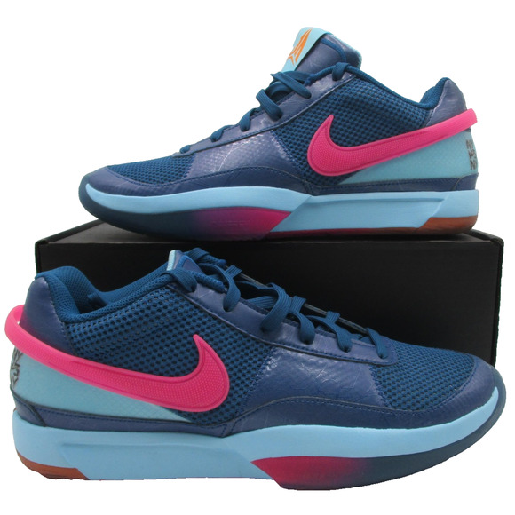 Nike Ja 1 Midnight NY Vs NY Shoes Mens Size 11.5 Blue Basketball FV1286-400 1T2 main image 15